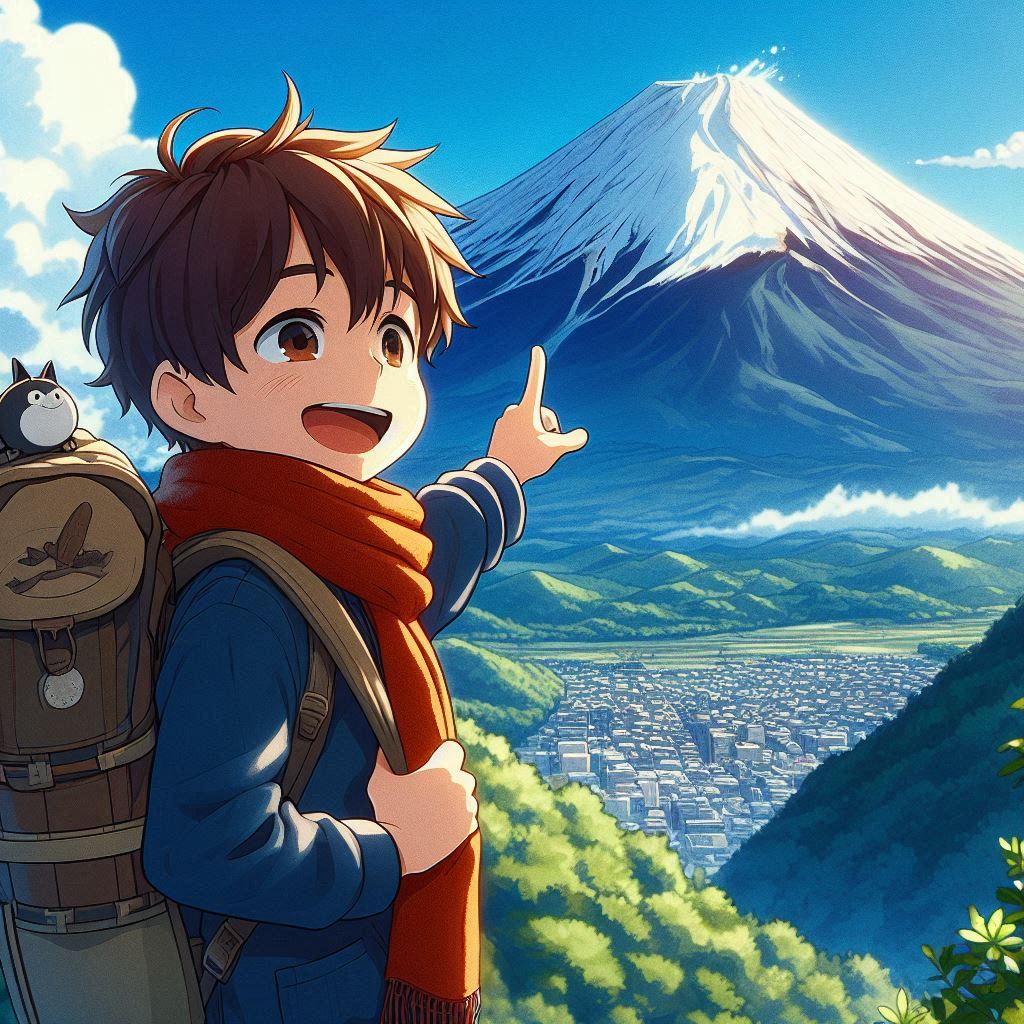 um garoto em uma jornada para aprender idiomas!